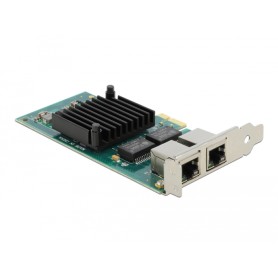 PCIe x1 auf 2x RJ45 Gbit (Intel i350) (88502)