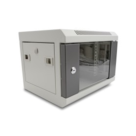 DeLOCK Armadio di rete da 10″ con anta in vetro 4U grigio (43416)