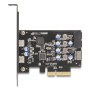 DeLOCK 90345 scheda di interfaccia e adattatore Interno USB tipo-C
