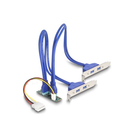 DeLOCK 61066 scheda di interfaccia e adattatore Interno USB 3.2 Gen 1 (3.1 Gen 1)