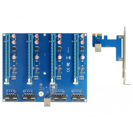 DeLOCK 41427 scheda di interfaccia e adattatore Interno PCIe, USB 3.2 Gen 1 (3.1 Gen 1) (41427)