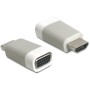 DeLOCK 65472 adattatore per inversione del genere dei cavi HDMI-A VGA Bianco (65472)