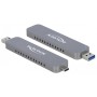 DeLOCK 42616 contenitore di unità di archiviazione Box esterno SSD Argento M.2 (42616)