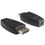 DeLOCK 65237 adattatore per inversione del genere dei cavi Displayport mini Displayport Nero (65237)