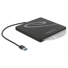 DeLOCK 42604 box per lettore ottico 13,3 cm (5.25") SATA III Nero