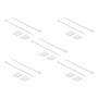 DeLOCK 18834 supporto per fascette Bianco Nylon 10 pz