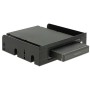 DeLOCK 47213 pannello drive bay Nero