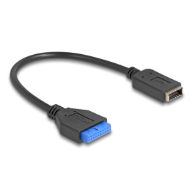 DeLOCK Cavo USB 5 Gbps da pin header femmina a chiave A interna USB Type-E femmina 25 cm (65100)