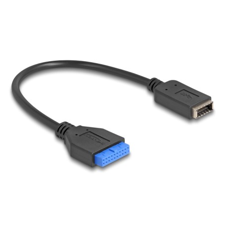 DeLOCK Cavo USB 5 Gbps da pin header femmina a chiave A interna USB Type-E femmina 25 cm (65100)