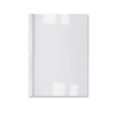 GBC Copertine rilegatura termica LeatherGrain 1,5mm bianche(100) (IB451706)