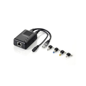 LevelOne POS-1002 divisore di rete Supporto Power over Ethernet (PoE) Nero