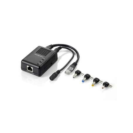 LevelOne POS-1002 divisore di rete Supporto Power over Ethernet (PoE) Nero