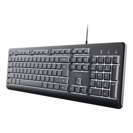 Trust Primo Beleuchtete tastiera Casa/ufficio USB QWERTY Italiano Nero (25820)