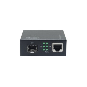 LevelOne GVM-2000 convertitore multimediale di rete 1000 Mbit/s Nero