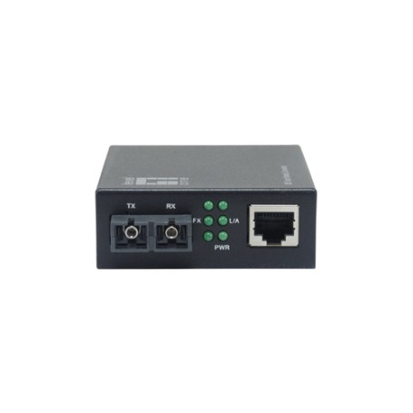 LevelOne GVM-2002 convertitore multimediale di rete 1000 Mbit/s 1310 nm Modalità singola Nero