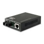 LevelOne GVT-2002 convertitore multimediale di rete 1000 Mbit/s 1310 nm Modalità singola Nero