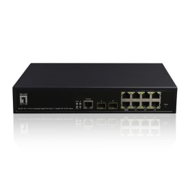 LevelOne GEP-1061 switch di rete Gestito L2 Gigabit Ethernet (10/100/1000) Supporto Power over Ethernet (PoE) Nero (GEP-1061)