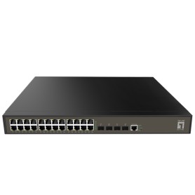 LevelOne GEL-2871 switch di rete Gestito L2+ Gigabit Ethernet (10/100/1000) 1U Nero (GEL-2871)