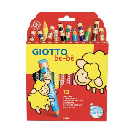 CF12 PASTELLONI LEGNO GIOTTO BEBE (F482000A)