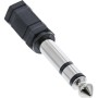 InLine 99305 adattatore per inversione del genere dei cavi 3.5mm jack female 3.5mm F Nero (99305)
