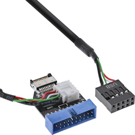 InLine 33446A scheda di interfaccia e adattatore USB 3.2 Gen 1 (3.1 Gen 1) (33446A)