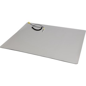InLine Base antistatica di lavoro con cavo messa a terra coccodrillo, 50x60cm (55553M)