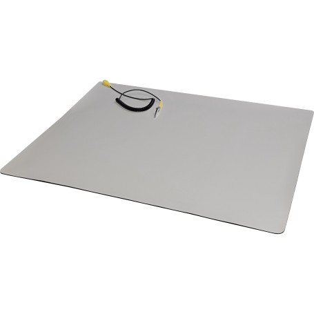 InLine Base antistatica di lavoro con cavo messa a terra coccodrillo, 50x60cm (55553M)
