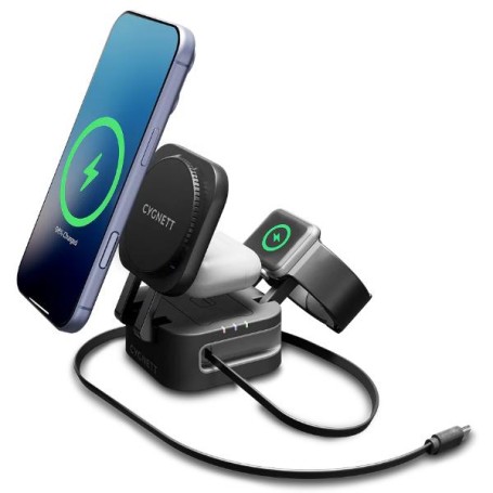 MAGSTAND 3-IN1 FOLDABLE WIRELESS (CY5852WCCRC)