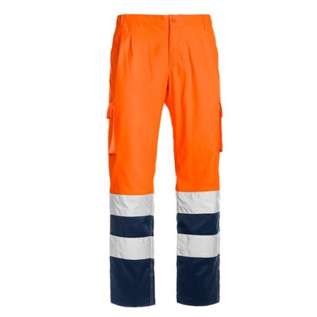 PANTALONE A.V.STRETCH ARANCIO-M (1590A-M)