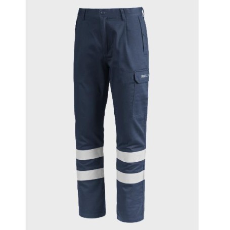 PANTALONE BLU NAVY MULTINORMA-M (X140B-M)
