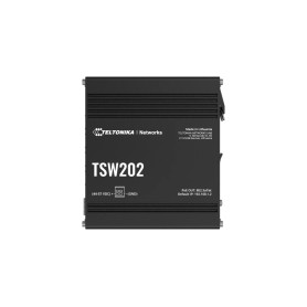 Teltonika TSW202 Gestito L2 Gigabit Ethernet (10/100/1000) Supporto Power over Ethernet (PoE) Alluminio, Blu (TSW202000000)