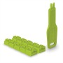 Lindy 47894 clip sicura Bloccaporte + chiave RJ-45 Verde Acrilonitrile butadiene stirene (ABS) 10 pz (LINDY47894)
