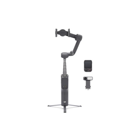 DJI Osmo Mobile 8P Advanced Tracking Combo Stabilizzatore per fotocamera per smartphone Nero (141759)