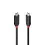 Lindy 37001 cavo USB USB4 Gen 3x2 1 m USB C 40 Gbit/s 240 W Nero (LINDY37001)