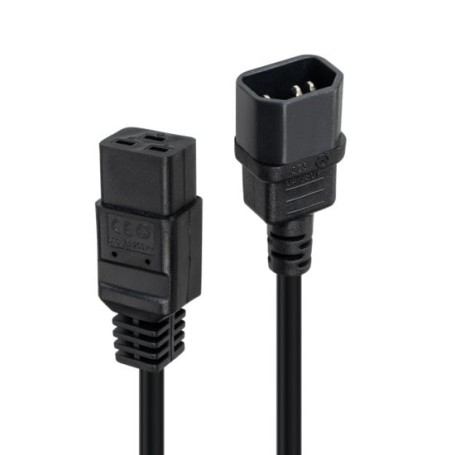 Lindy 30491 cavo di alimentazione Nero 2 m IEC C14 IEC C19 (LINDY30491)