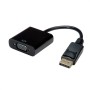 VALUE 12.99.3136 cavo e adattatore video 0,2 m VGA (D-Sub) DisplayPort Nero