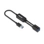 HUB USB 3.0 CON 2 USCITE USB-A 3.0 (XHUB-02UA-5GY)