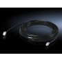 Rittal DK 7030.092 cavo di rete Nero 1,5 m (7030092)