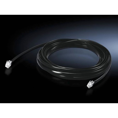 Rittal DK 7030.090 cavo di rete Nero 0,5 m (7030090)
