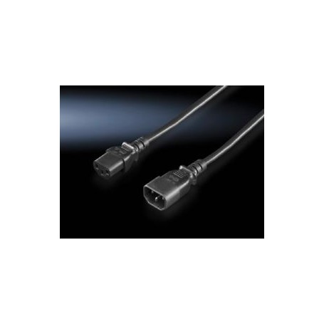 Rittal DK 7200.215 Nero 1,8 m Accoppiatore C14 Accoppiatore C13 (7200215)