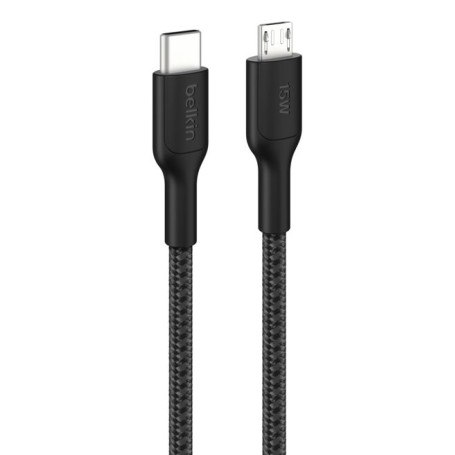 Belkin BoostCharge Pro cavo USB 1 m USB C Micro-USB A Nero (CAB026HQ1MBK)