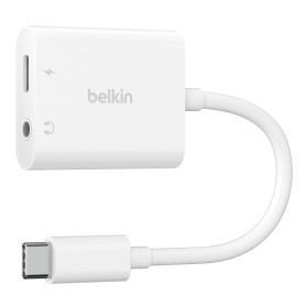 Belkin ROCKSTAR 3.5 MM AUDIO + USB-C CHARGE ADAPTER (NPA004BTWH)