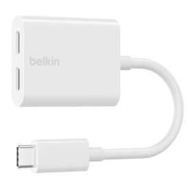 Belkin CONNECT USB-C AUDIO + CHARGE ADAP (F7U081BTWH)