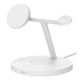 Belkin BoostCharge Pro Cuffie, Smartphone, Orologio intelligente Bianco USB Carica wireless Ricarica rapida Interno (WIZ032KQWH)