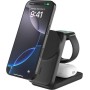 Belkin UltraCharge 25w Qi2 3in1 Magnetic Charger EU Black Square Interno (WIZ036KQBK)