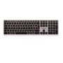 TASTIERA USB-C +A IN ALLUMINIO DARK SILVER MAC (XKKITA-MCA)