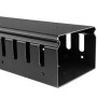 StarTech.com Pannello Gestione Cavi Orizzontale per Armadi Rack 20U - Sistema gestione Passacavi con ganci (CMVER20UF)