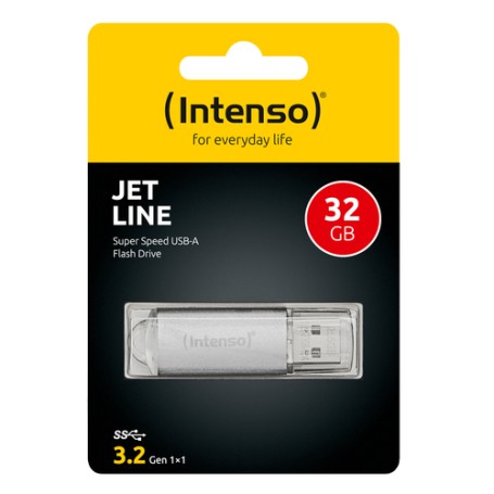 Intenso MEMORY DRIVE FLASH USB3.2 32GB/3541480 unità flash USB USB tipo A 3.2 Gen 1 (3.1 Gen 1) Argento