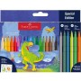 CF18+6 PENNARELLI  DINO + STICKERS (554222A)