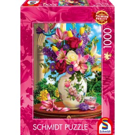 Schmidt Spiele 58888 puzzle 1000 pz Flora